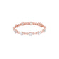 Glowbomb Diamond Tennis Bracelet 18 KT / Rose Gold