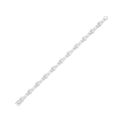 Glowbomb Diamond Tennis Bracelet 18 KT / White Gold