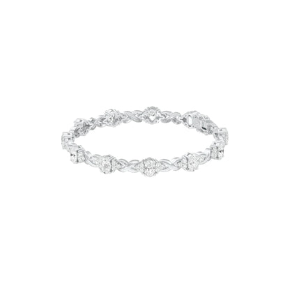 Glowbomb Diamond Tennis Bracelet 18 KT / White Gold