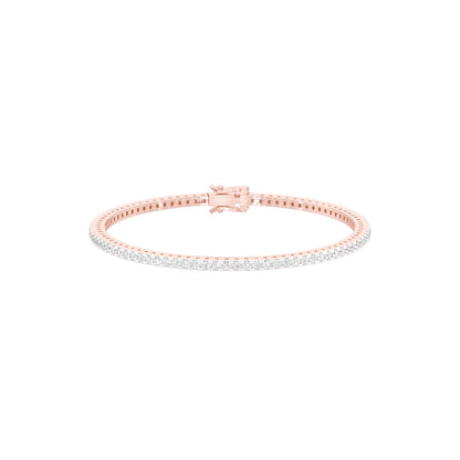 Crushline Diamond Tennis Bracelet 18 KT / Rose Gold