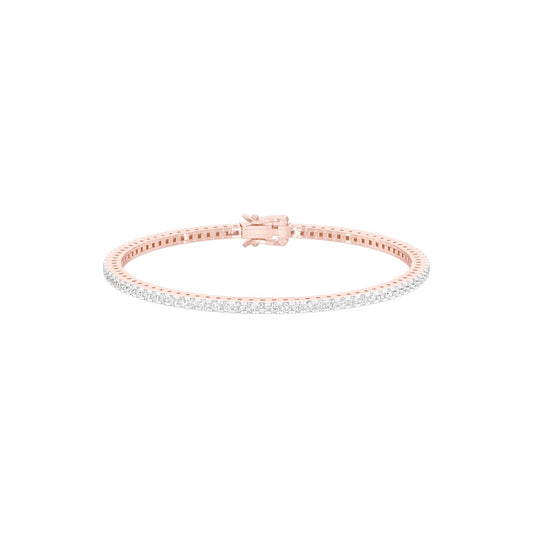 Crushline Diamond Tennis Bracelet 18 KT / Rose Gold