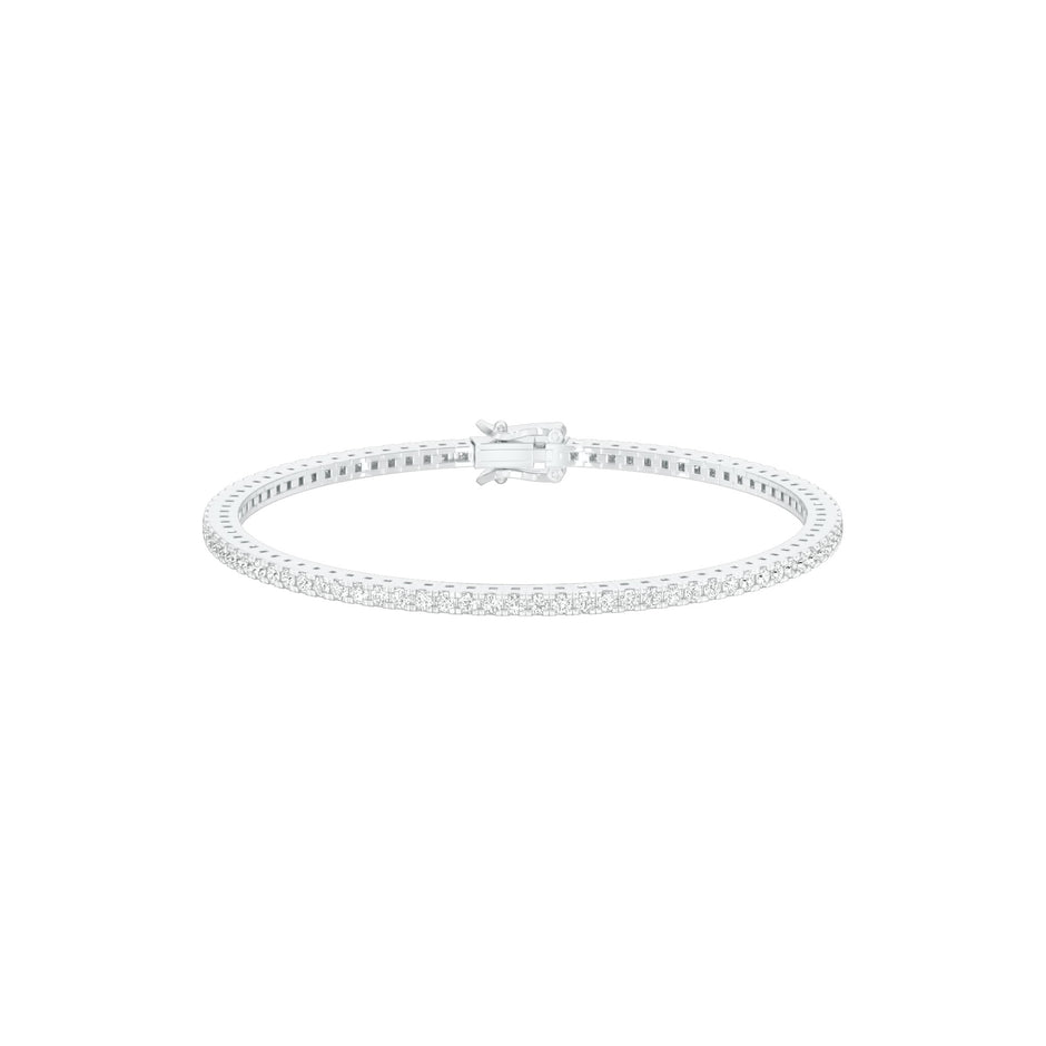 Crushline Diamond Tennis Bracelet 18 KT / White Gold