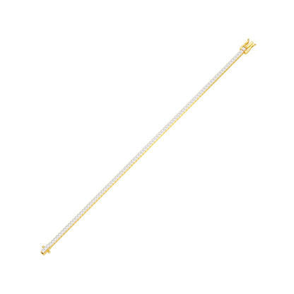 Crushline Diamond Tennis Bracelet 18 KT / Yellow Gold