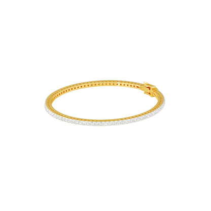 Crushline Diamond Tennis Bracelet 18 KT / Yellow Gold