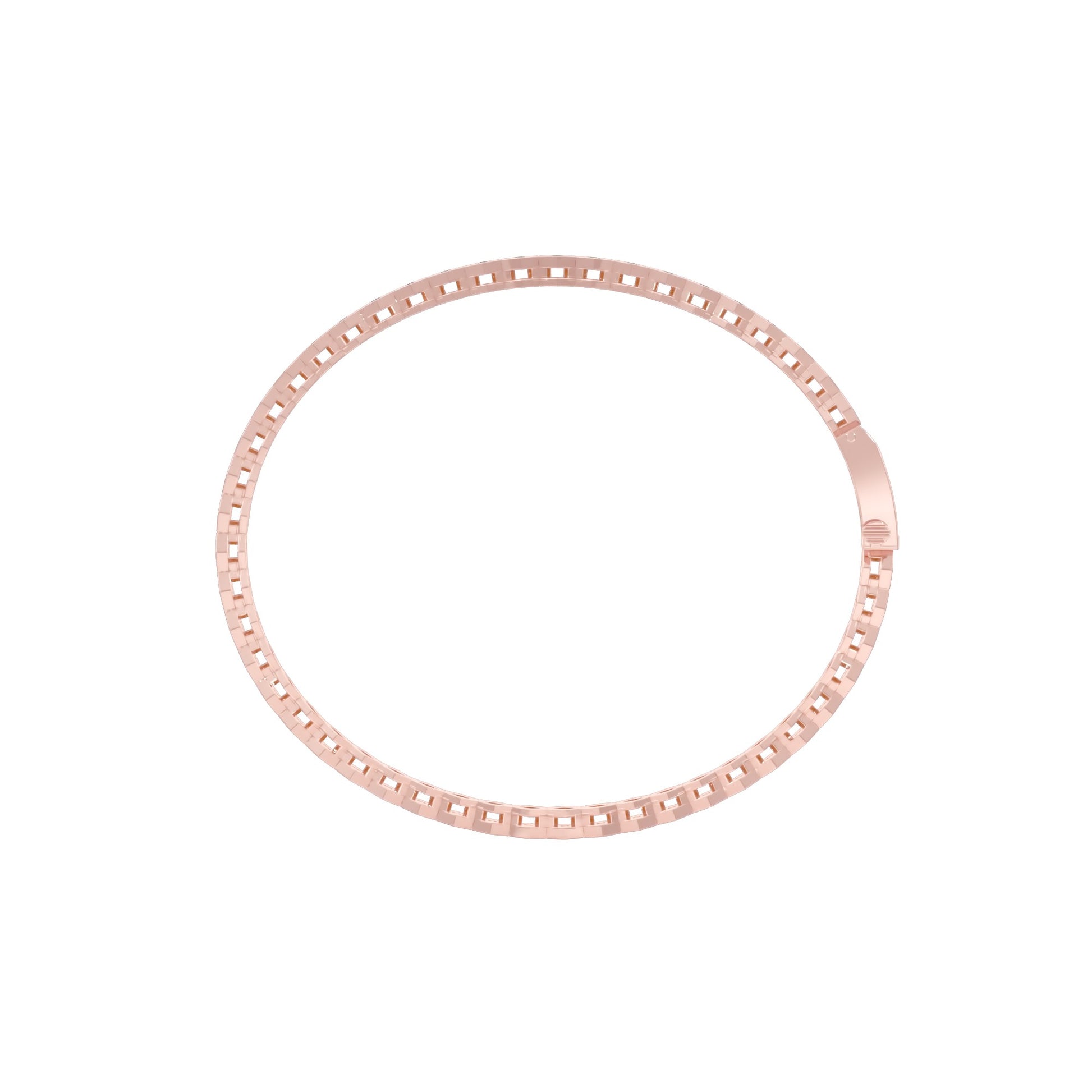 Opulence Line Diamond Tennis Bracelet 18 KT / Rose Gold