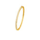 Opulence Line Diamond Tennis Bracelet 18 KT / Yellow Gold
