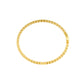 Opulence Line Diamond Tennis Bracelet 18 KT / Yellow Gold