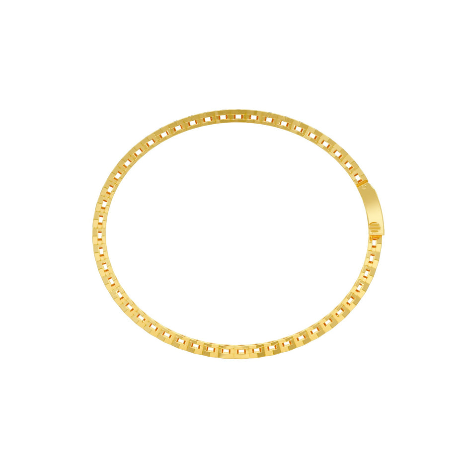 Opulence Line Diamond Tennis Bracelet 18 KT / Yellow Gold