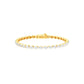 Fresh Burst Diamond Tennis Bracelet 18 KT / Yellow Gold