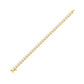 Garland of Brilliance Diamond Tennis Bracelet 18 KT / Yellow Gold