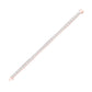 Runway Polished Diamond Tennis Bracelet 18 KT / Rose Gold