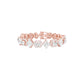 Luxe Loop Diamond Tennis Bracelet 18 KT / Rose Gold