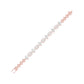 Luxe Loop Diamond Tennis Bracelet 18 KT / Rose Gold