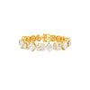 Luxe Loop Diamond Tennis Bracelet 18 KT / Yellow Gold