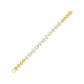 Luxe Loop Diamond Tennis Bracelet 18 KT / Yellow Gold