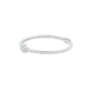 Brilliance Stack Diamond Tennis Bracelet 18 KT / White Gold