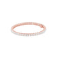 Classic & Composed Diamond Tennis Bracelet 18 KT / Rose Gold