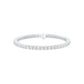 Classic & Composed Diamond Tennis Bracelet 18 KT / White Gold