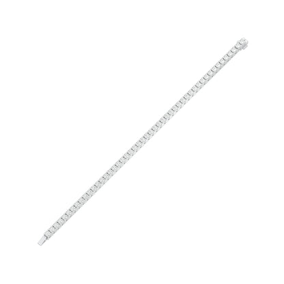 Classic & Composed Diamond Tennis Bracelet 18 KT / White Gold