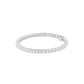 Classic & Composed Diamond Tennis Bracelet 18 KT / White Gold