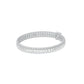 Emerald Curve Diamond Tennis Bracelet 18 KT / White Gold