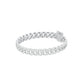 Star Embellished Diamond Tennis Bracelet 18 KT / White Gold