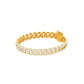 Star Embellished Diamond Tennis Bracelet 18 KT / Yellow Gold