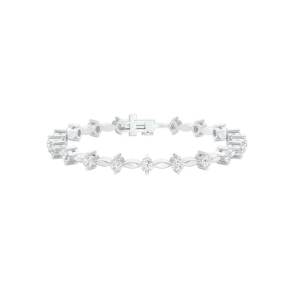 Vow & Veil Diamond Tennis Bracelet 18 KT / White Gold