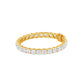Infinity Glow Diamond Tennis Bracelet 18 KT / Yellow Gold