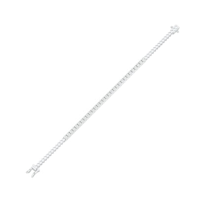 Not Owned But Claimed Diamond Tennis Bracelet 18 KT / White Gold