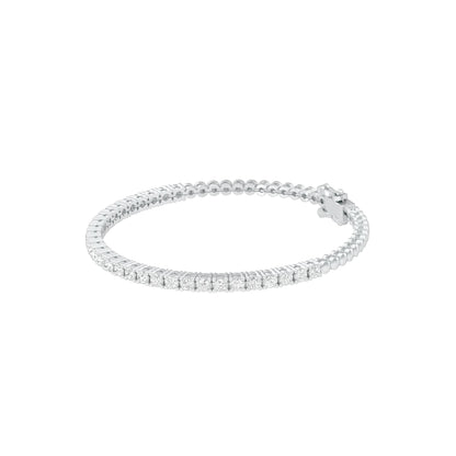 Not Owned But Claimed Diamond Tennis Bracelet 18 KT / White Gold