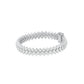 Aligned Rows Diamond Kada Bracelet 18 KT / White Gold