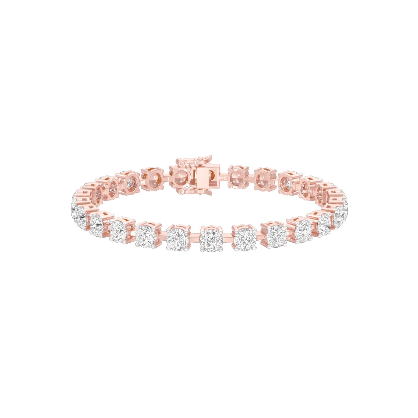 Brilliance She Is Diamond Tennis Bracelet 18 KT / Rose Gold
