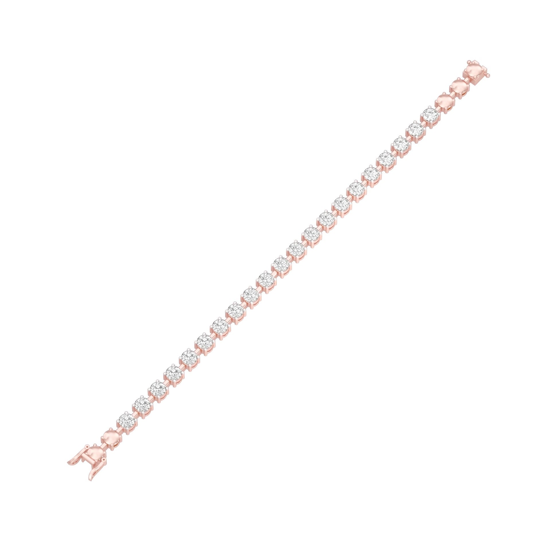 Brilliance She Is Diamond Tennis Bracelet 18 KT / Rose Gold
