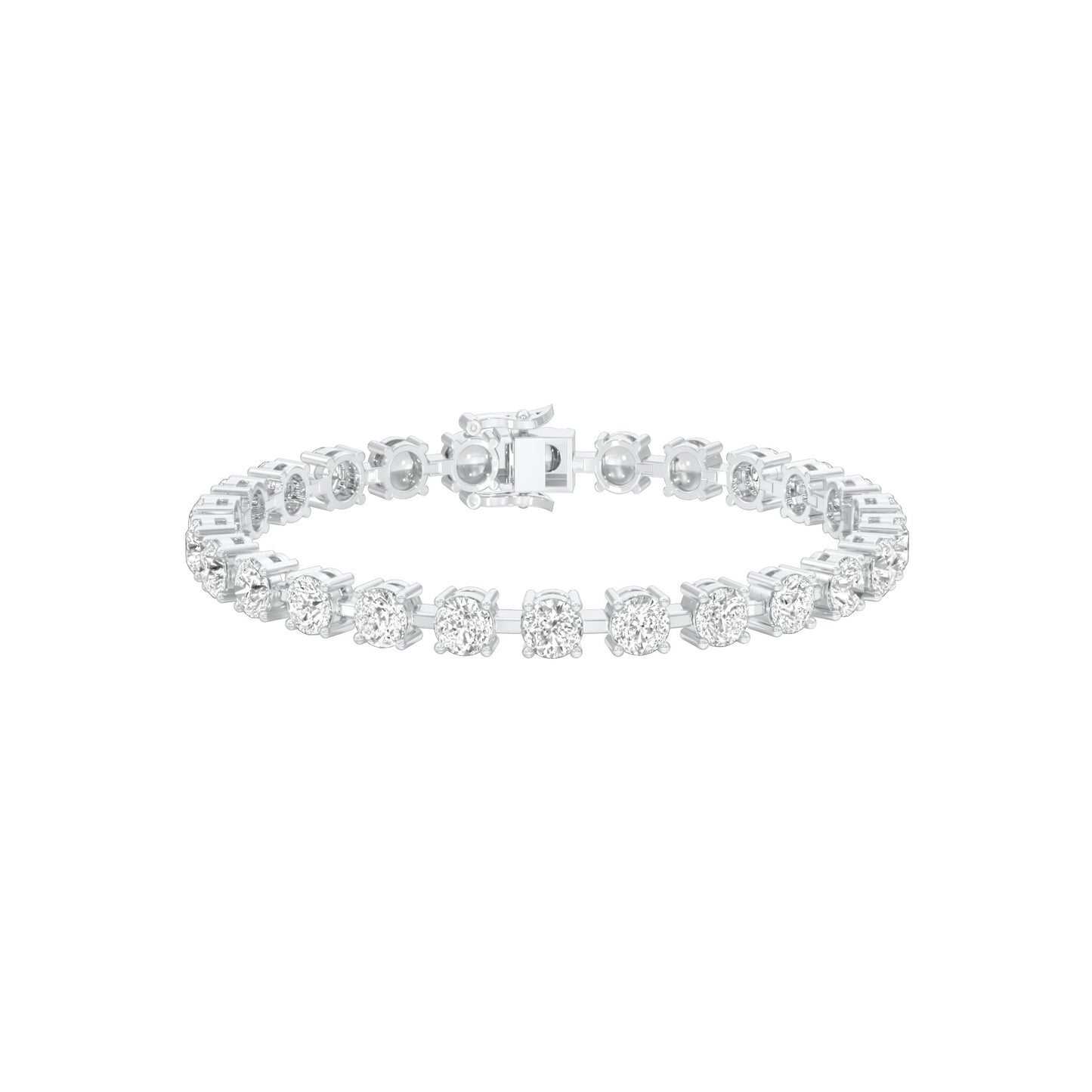 Brilliance She Is Diamond Tennis Bracelet 18 KT / White Gold