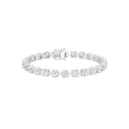 Brilliance She Is Diamond Tennis Bracelet 18 KT / White Gold