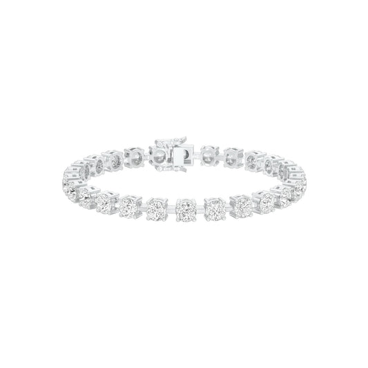 Brilliance She Is Diamond Tennis Bracelet 18 KT / White Gold