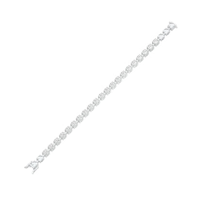 Brilliance She Is Diamond Tennis Bracelet 18 KT / White Gold