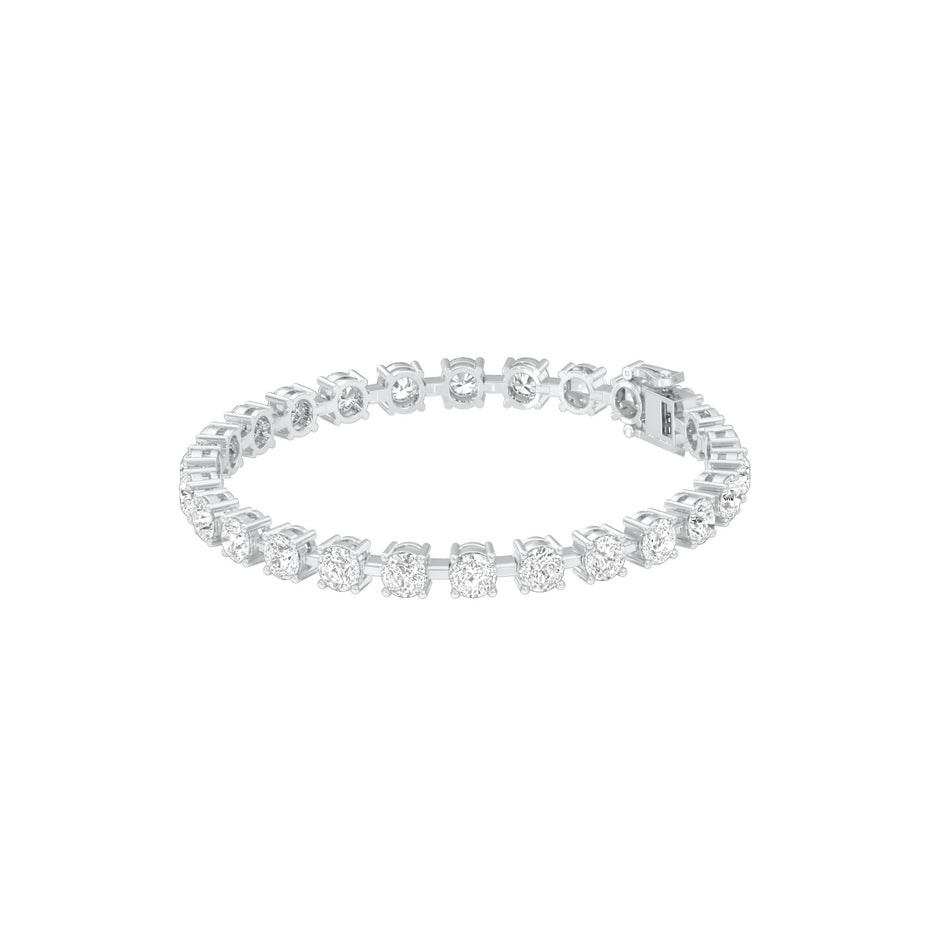 Brilliance She Is Diamond Tennis Bracelet 18 KT / White Gold