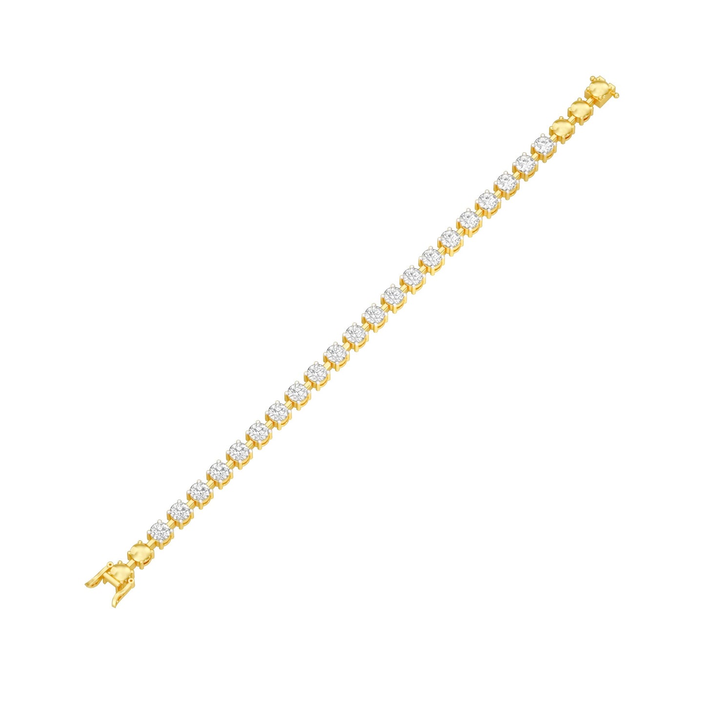 Brilliance She Is Diamond Tennis Bracelet 18 KT / Yellow Gold