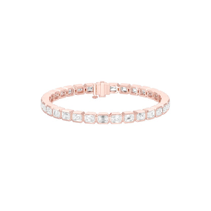 Circles of Forever Diamond Tennis Bracelet 18 KT / Rose Gold