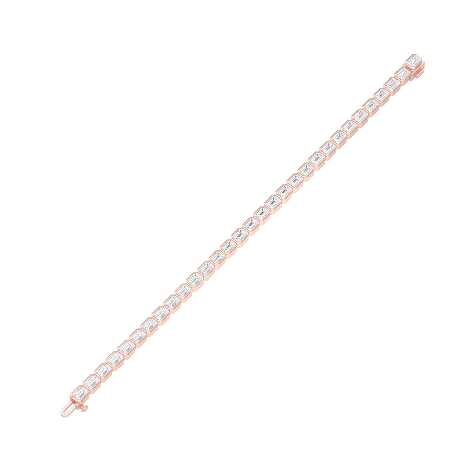 Circles of Forever Diamond Tennis Bracelet 18 KT / Rose Gold