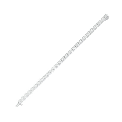 Circles of Forever Diamond Tennis Bracelet 18 KT / White Gold