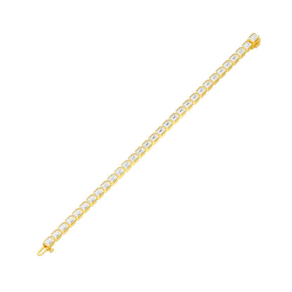 Circles of Forever Diamond Tennis Bracelet 18 KT / Yellow Gold