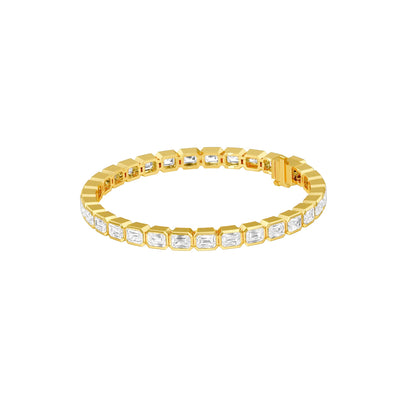Circles of Forever Diamond Tennis Bracelet 18 KT / Yellow Gold