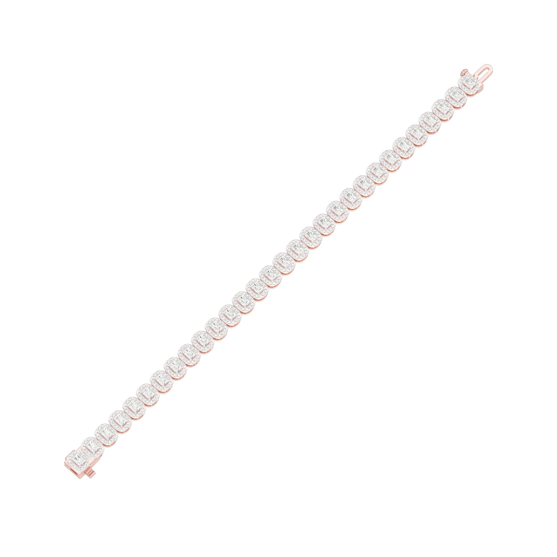 Orchestra of Sparkle Diamond Tennis Bracelet 18 KT / Rose Gold