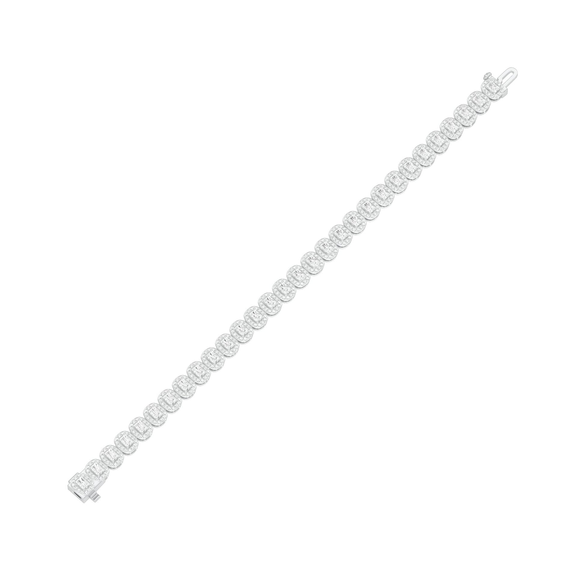 Orchestra of Sparkle Diamond Tennis Bracelet 18 KT / White Gold