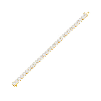 Orchestra of Sparkle Diamond Tennis Bracelet 18 KT / Yellow Gold