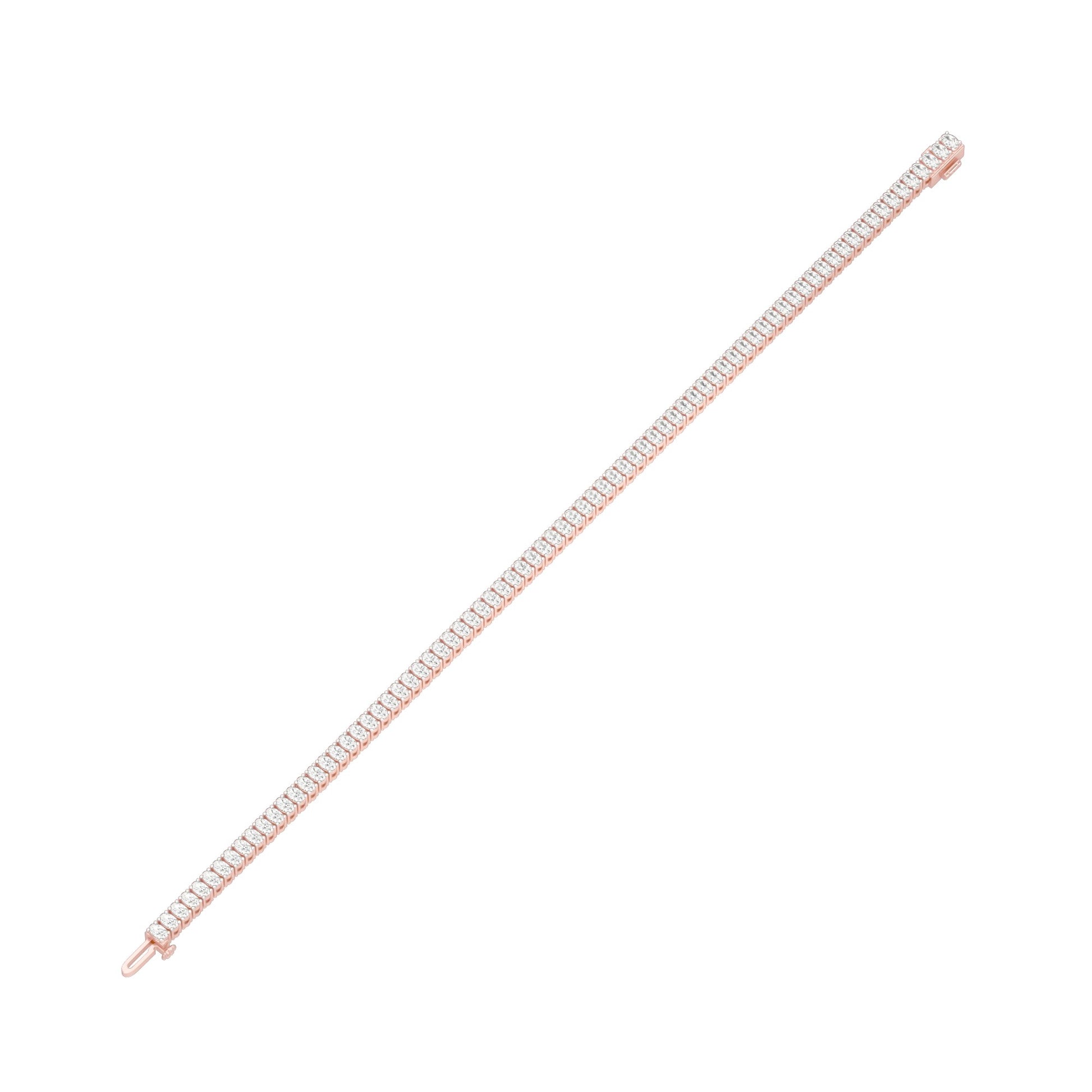 Circle of Becoming Diamond Tennis Bracelet 18 KT / Rose Gold