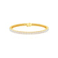 Circle of Becoming Diamond Tennis Bracelet 18 KT / Yellow Gold